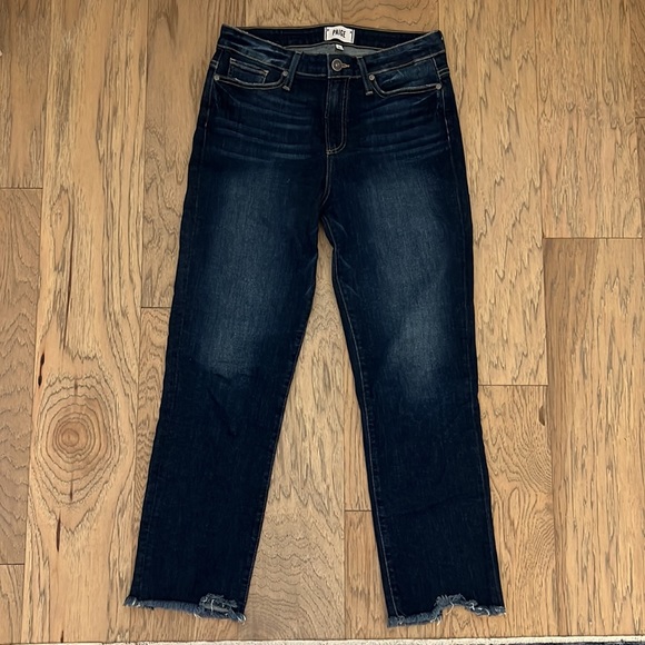 Paige dark wash jeans - Picture 2 of 8